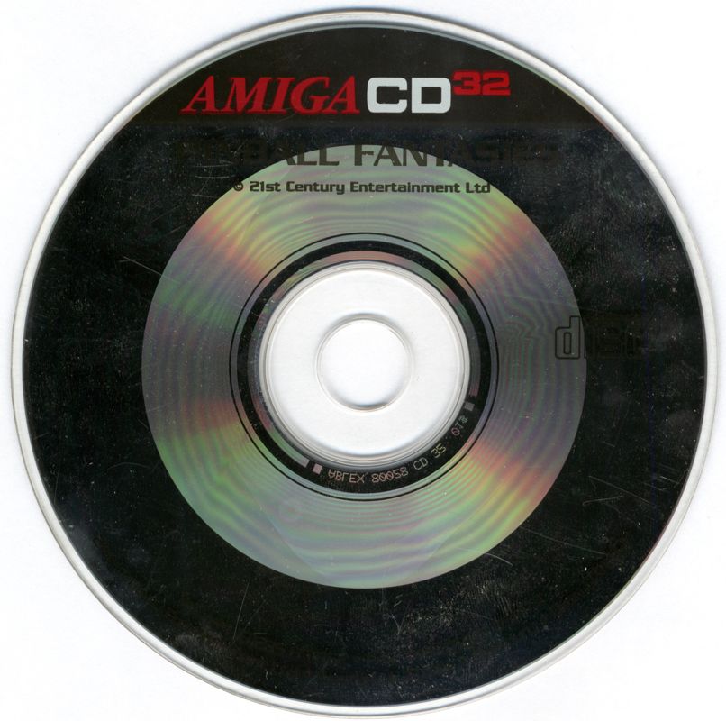 Media for Pinball Fantasies (Amiga CD32)