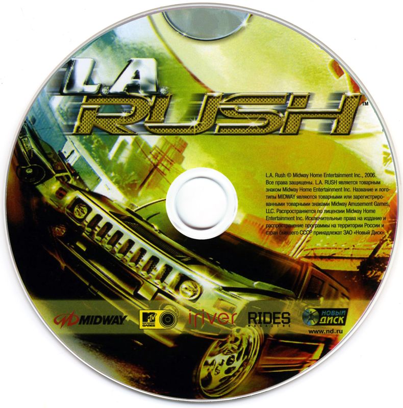 Media for L. A. Rush (Windows) (DVD-ROM release)