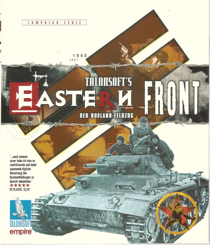 Front Cover for TalonSoft's East Front (Windows)