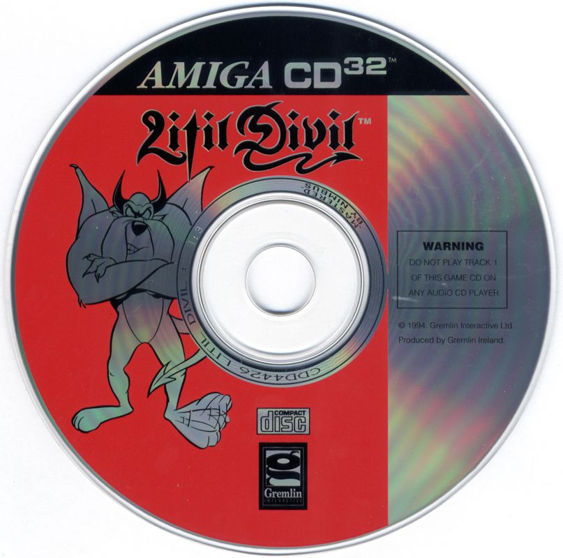 Media for Litil Divil (Amiga CD32)