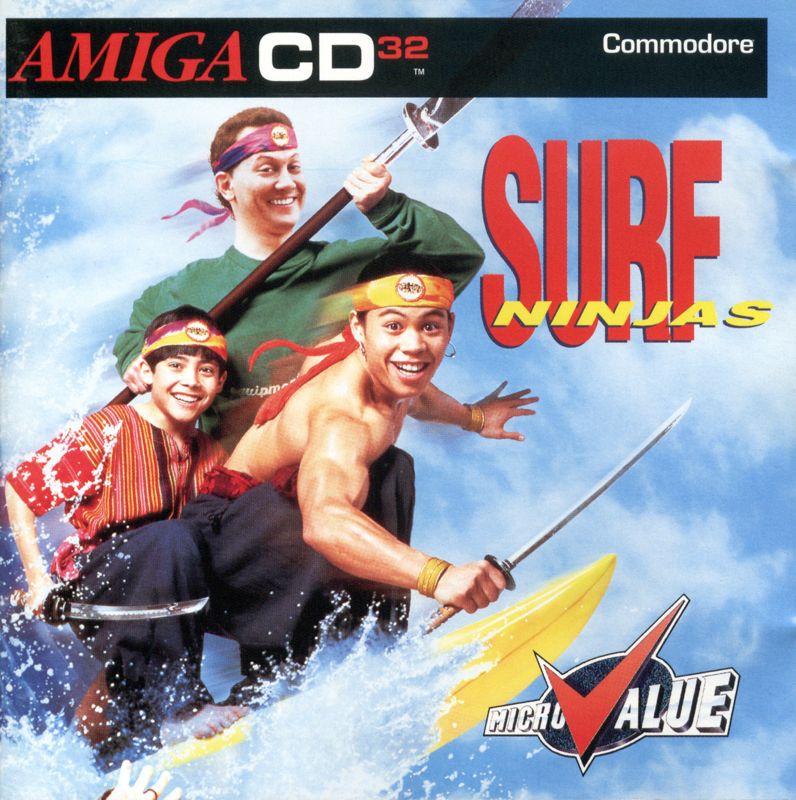 Front Cover for Surf Ninjas (Amiga CD32)