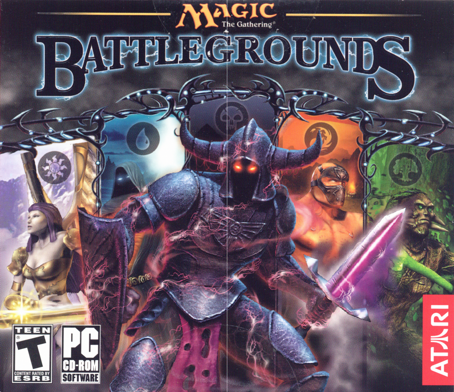 Front Cover for Magic: The Gathering - Battlegrounds (Windows) (Budget release)