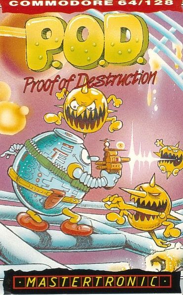 Front Cover for P.O.D.: Proof of Destruction (Commodore 64)