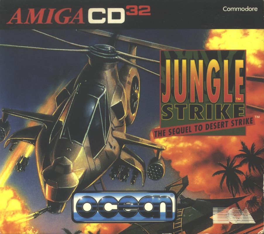 Other for Jungle Strike (Amiga CD32): Jewel Case - Front