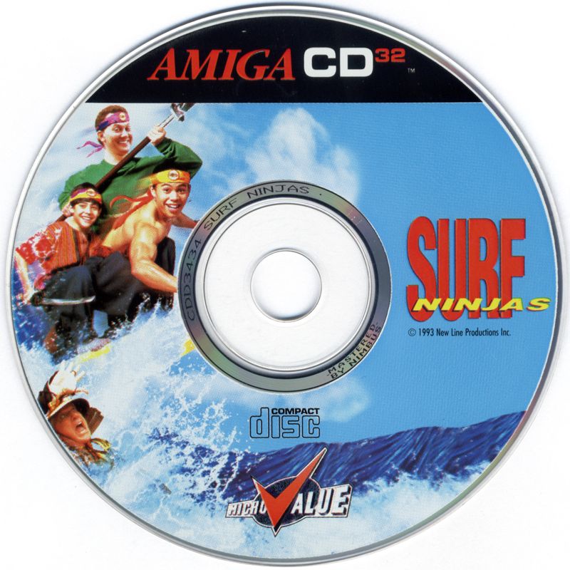 Media for Surf Ninjas (Amiga CD32)