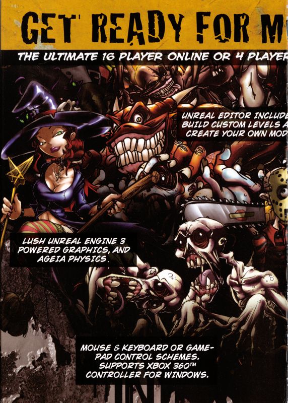 Inside Cover for Monster Madness: Battle for Suburbia (Windows): Left Flap
