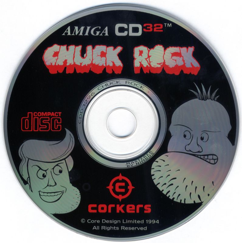 Media for Chuck Rock (Amiga CD32)