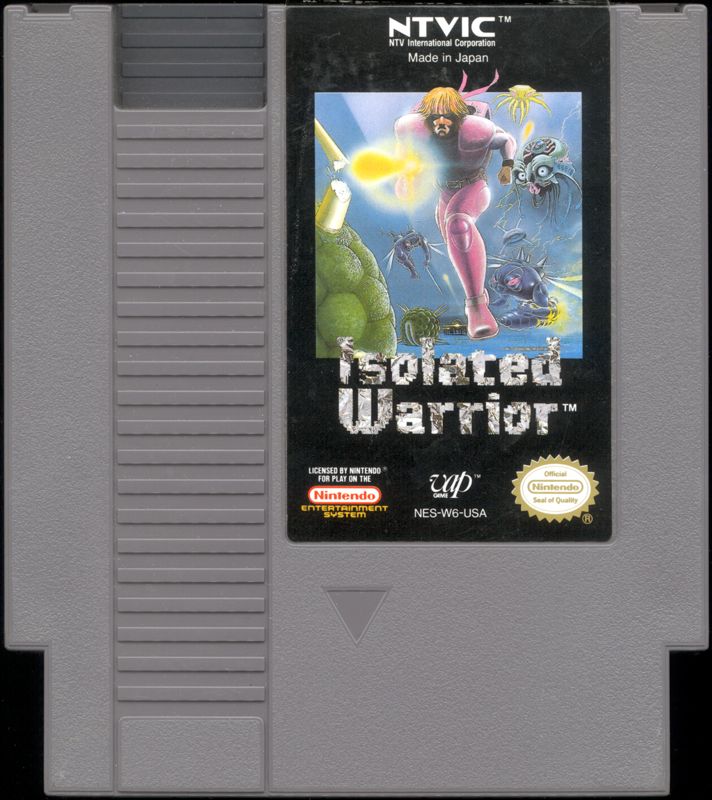 Media for Isolated Warrior (NES)