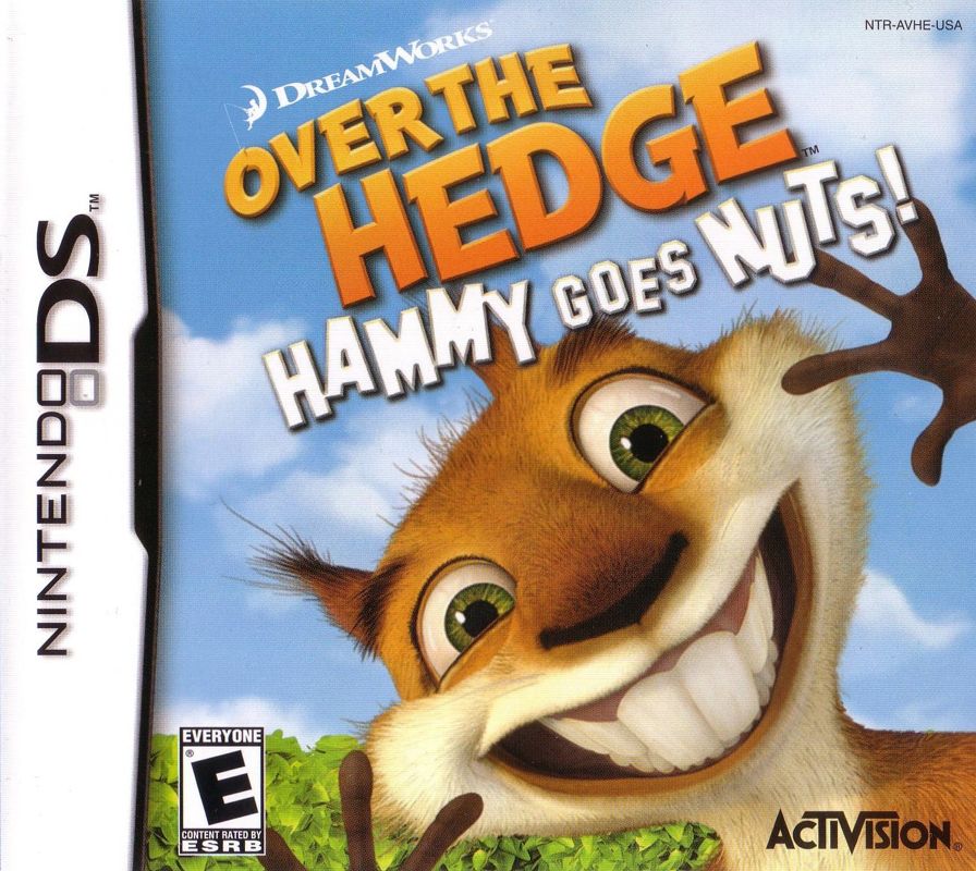 Front Cover for Over the Hedge: Hammy Goes Nuts! (Nintendo DS)