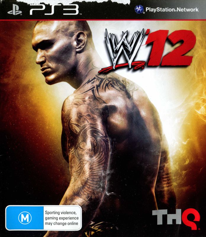 Front Cover for WWE '12 (PlayStation 3)