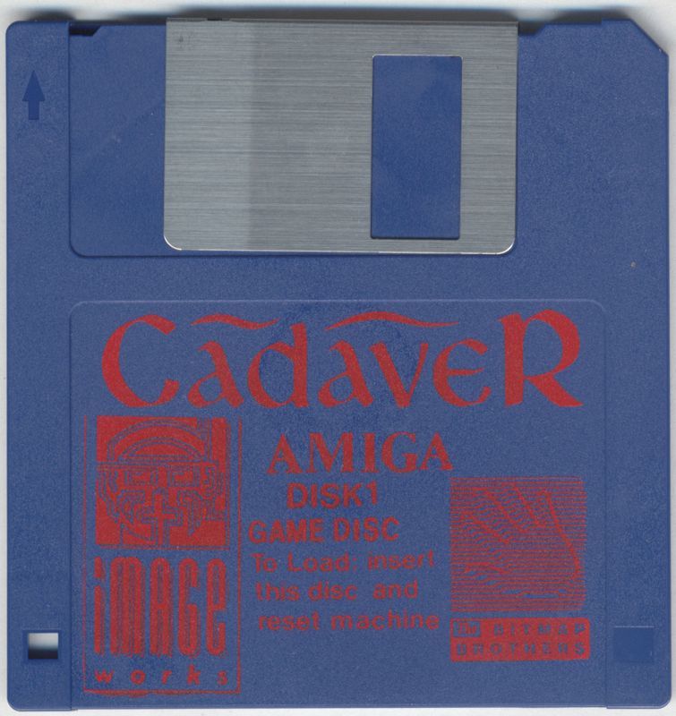 Media for Cadaver (Amiga): Disk 1 of 2