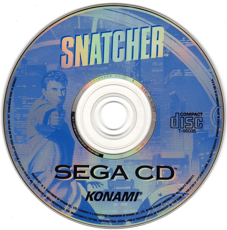 Media for Snatcher (SEGA CD)