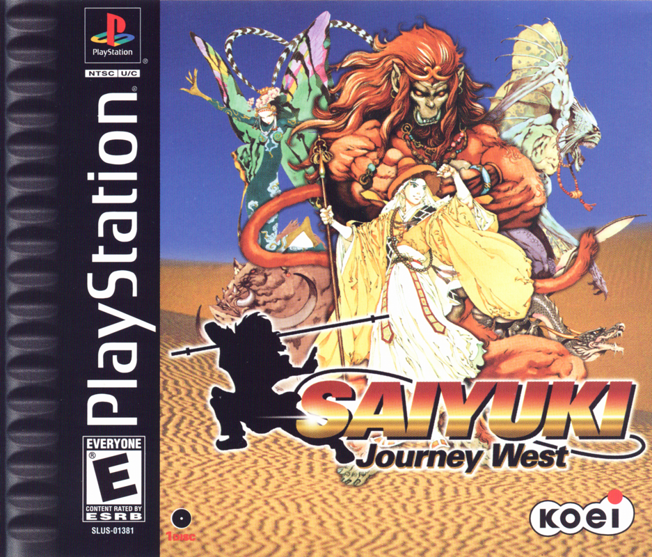 Front Cover for Saiyuki: Journey West (PlayStation)
