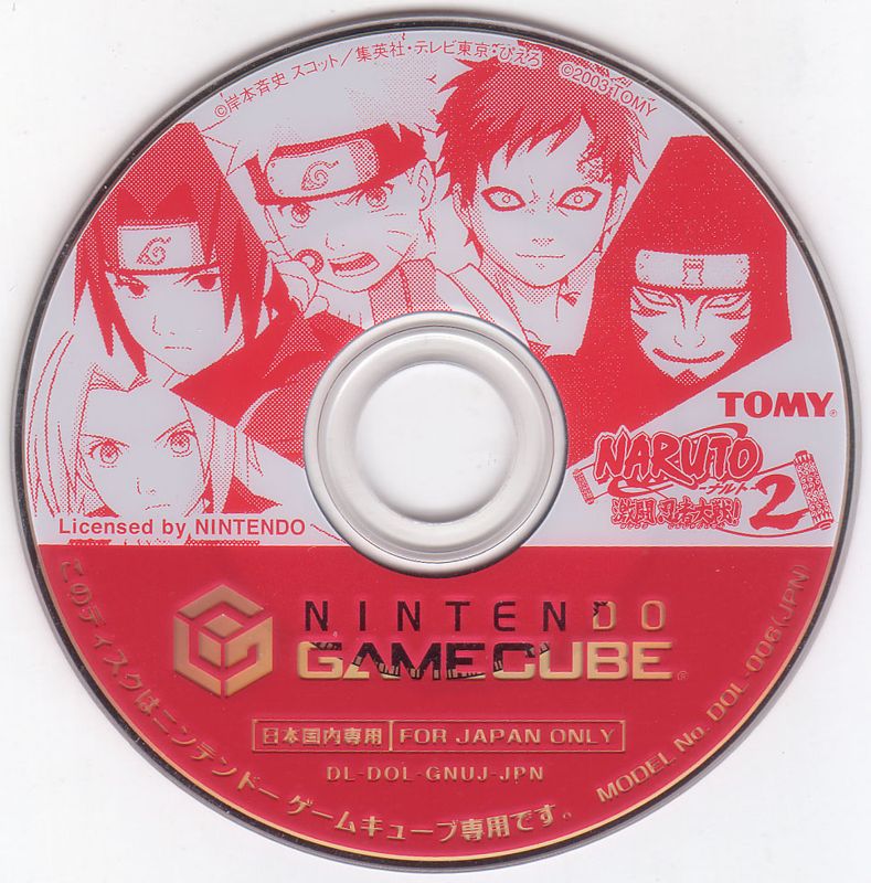 Media for Naruto: Clash of Ninja 2 (GameCube)