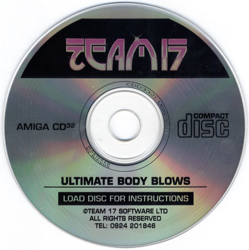 Media for Ultimate Body Blows (Amiga CD32)