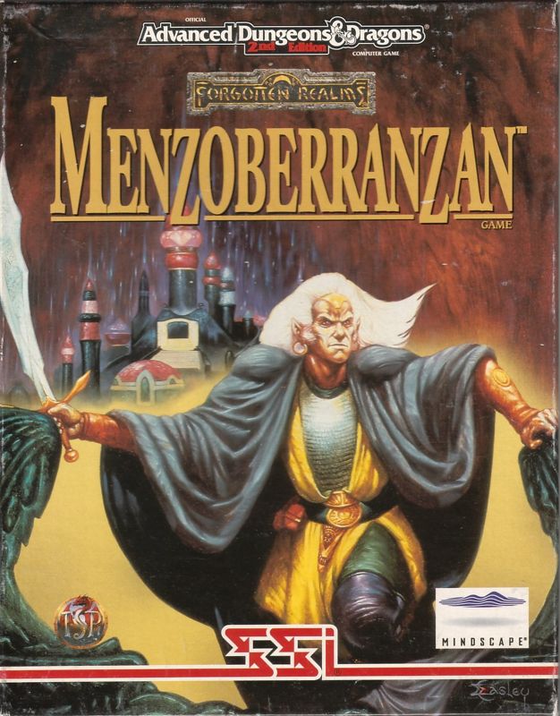 Front Cover for Menzoberranzan (DOS)