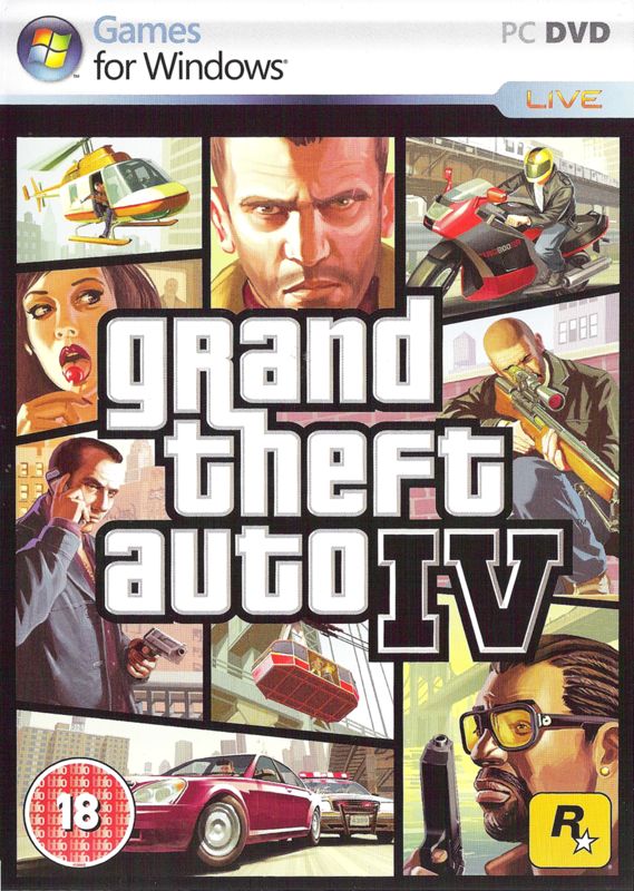 Other for Grand Theft Auto IV (Windows): Keep Case - Front
