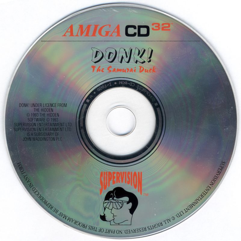 Media for Donk! The Samurai Duck (Amiga CD32)