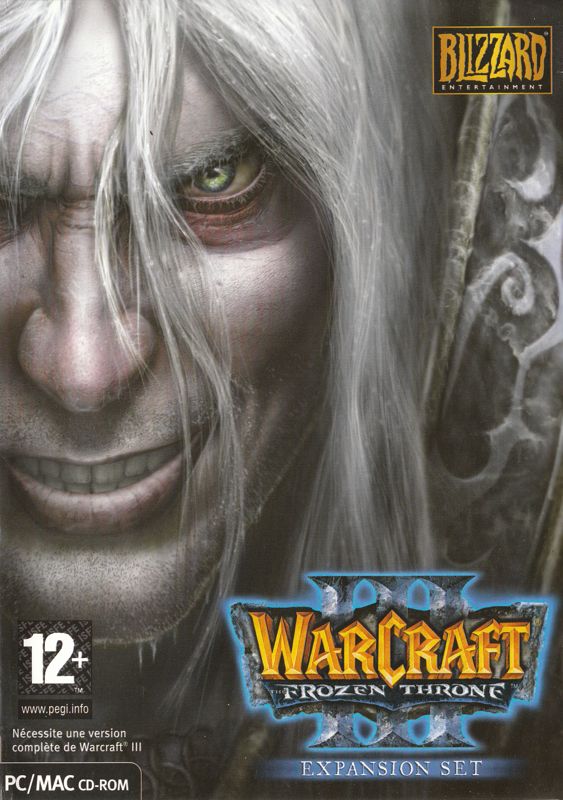 WarCraft III: The Frozen Throne cover or packaging material - MobyGames