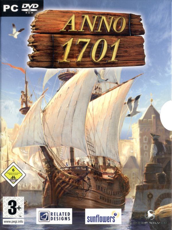 1701 A.D. cover or packaging material - MobyGames