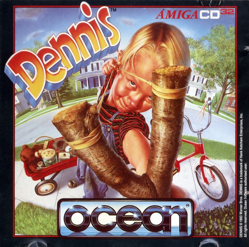 Other for Dennis the Menace (Amiga CD32): Jewel Case - Front