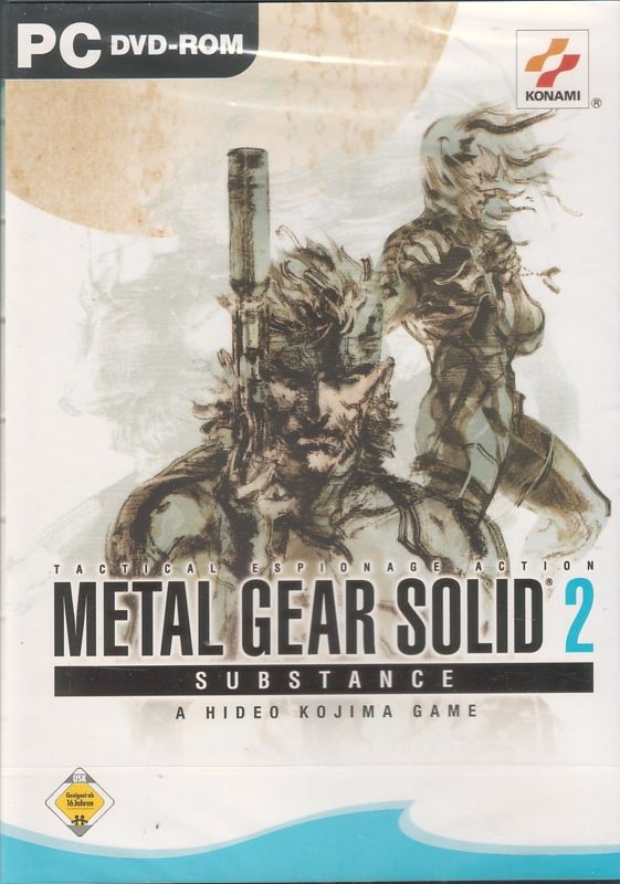 Front Cover for Metal Gear Solid 2: Substance (Windows)