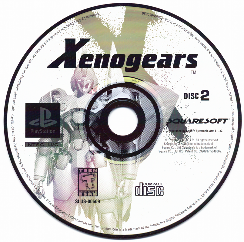 Media for Xenogears (PlayStation): Disc 2