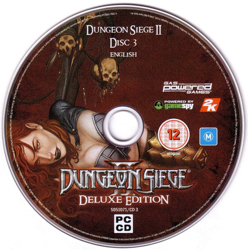 Media for Dungeon Siege II: Deluxe Edition (Windows): Disc 3