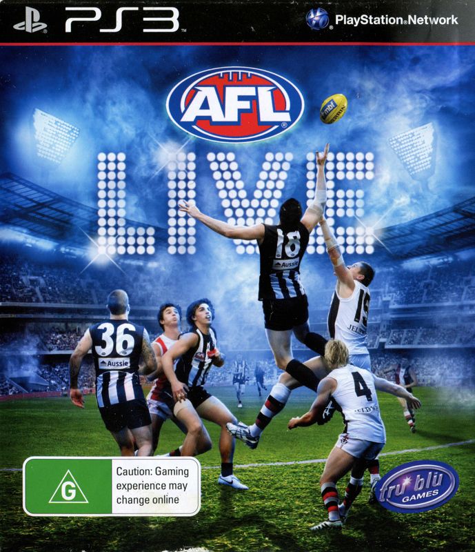 Front Cover for AFL Live (PlayStation 3)