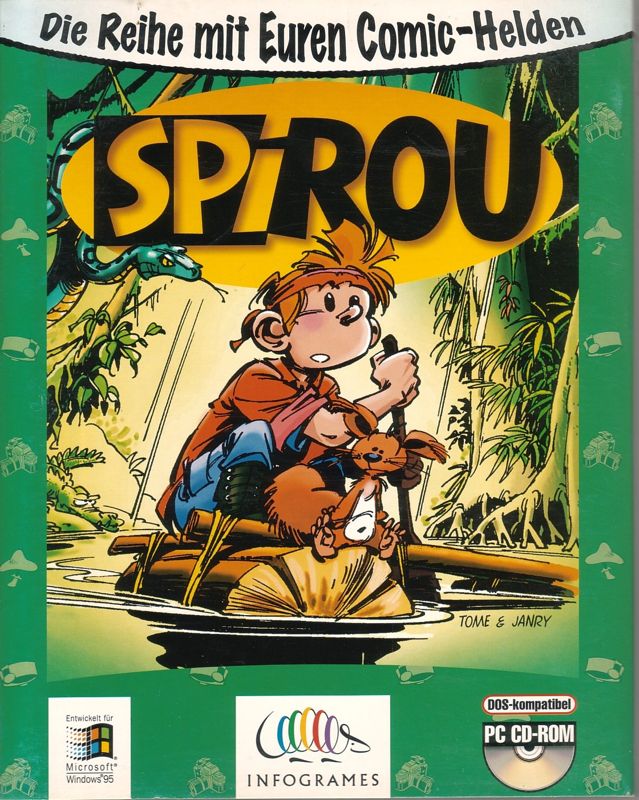 Front Cover for Spirou (DOS and Windows)