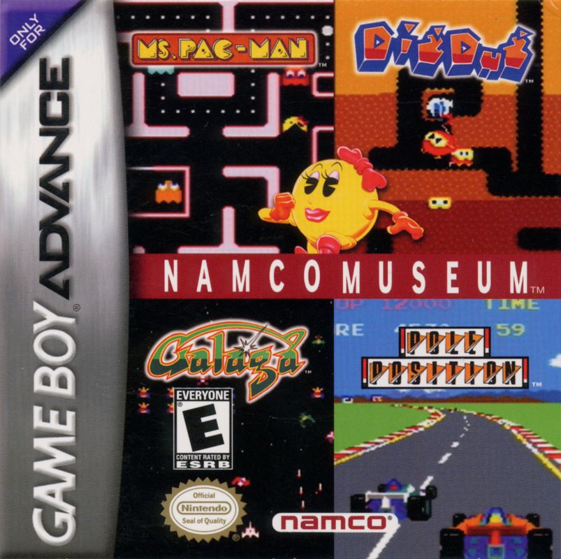 Front Cover for Namco Museum (Game Boy Advance)