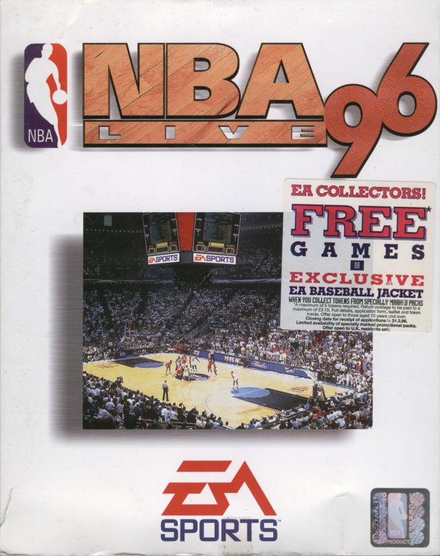 Front Cover for NBA Live 96 (DOS)