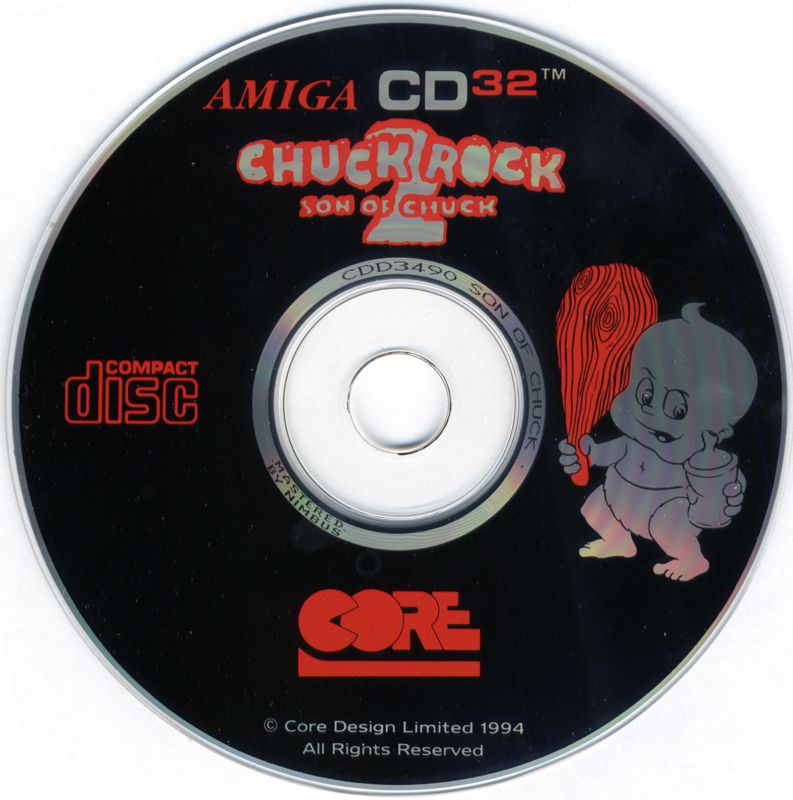 Media for Chuck Rock II: Son of Chuck (Amiga CD32)