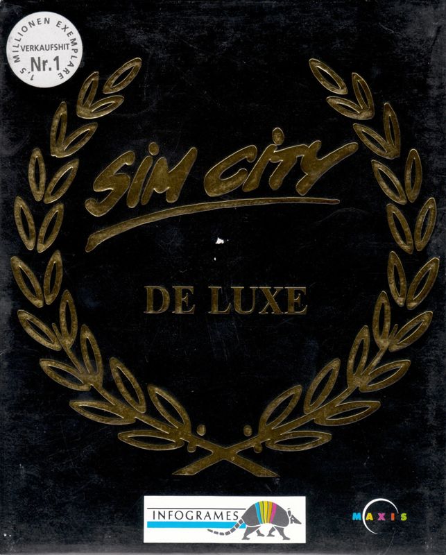 Front Cover for SimCity De Luxe (DOS)