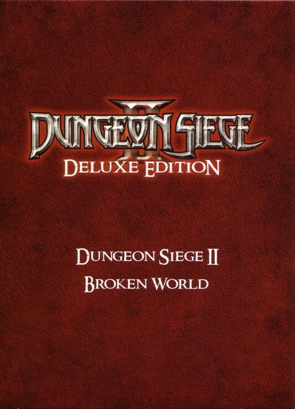 Other for Dungeon Siege II: Deluxe Edition (Windows): Disc Holder - Front
