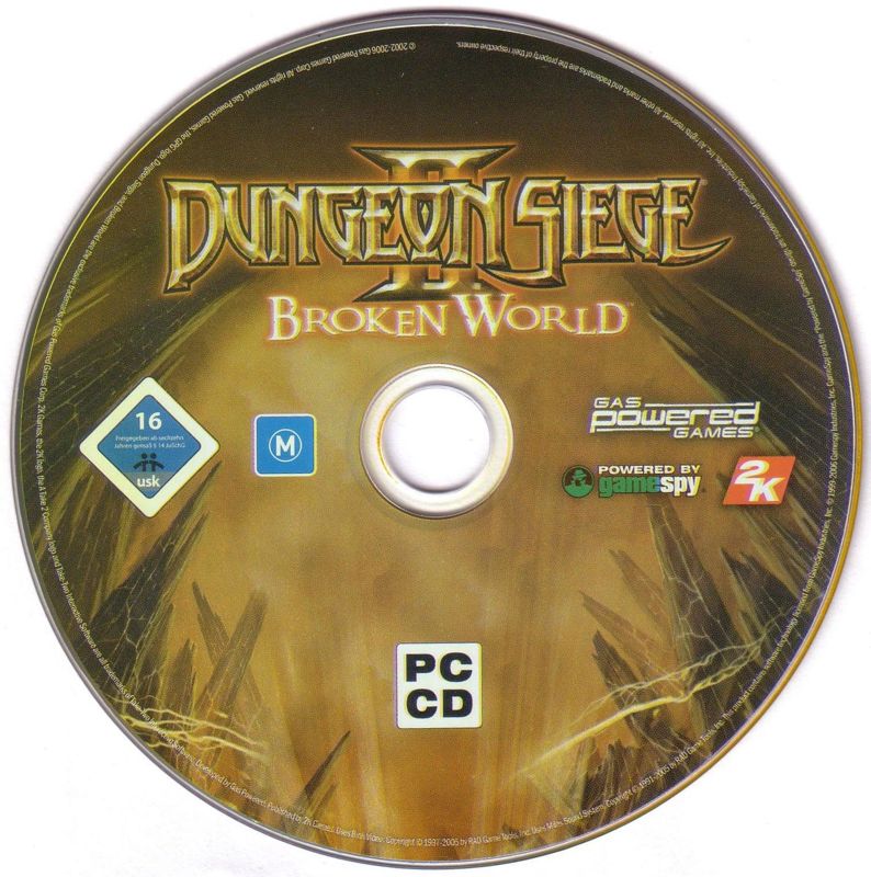 Media for Dungeon Siege II: Deluxe Edition (Windows): Broken World Disc