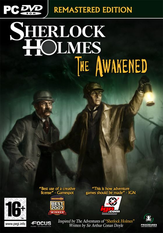 Front Cover for Sherlock Holmes: The Awakened - Remastered Edition (Windows) (Promotional cover art released in October 2008)
