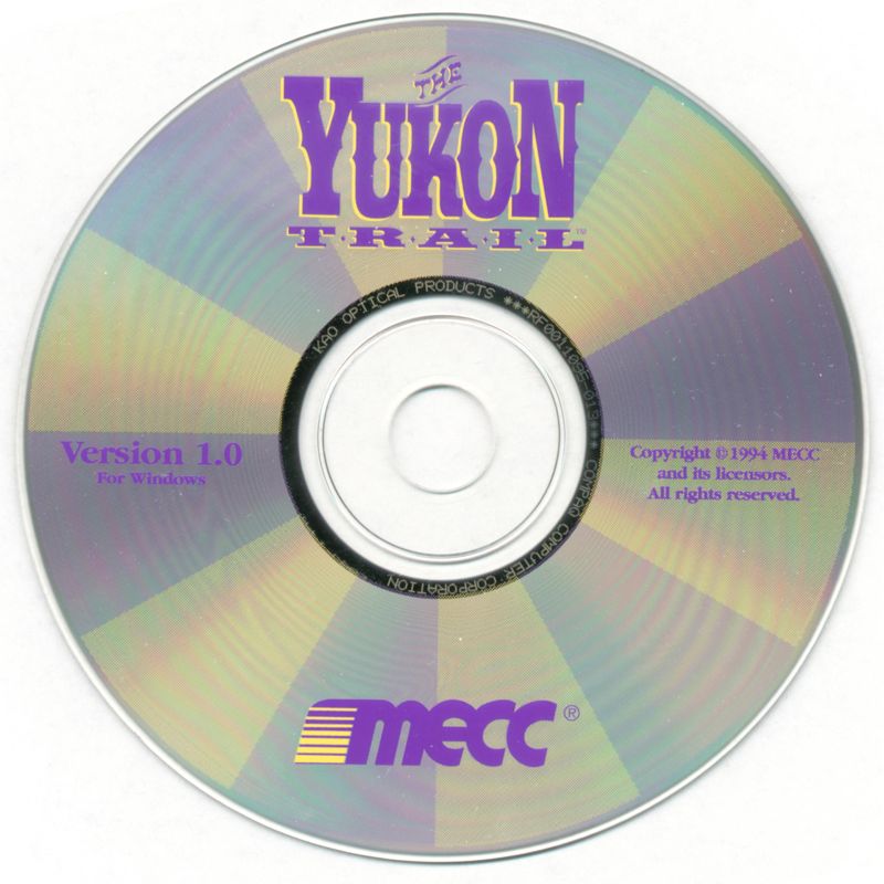 Media for The Yukon Trail (Windows 3.x)