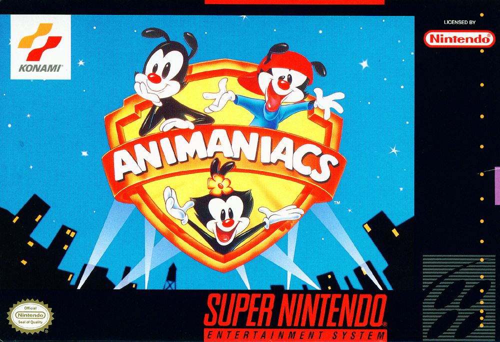 Front Cover for Animaniacs (SNES)
