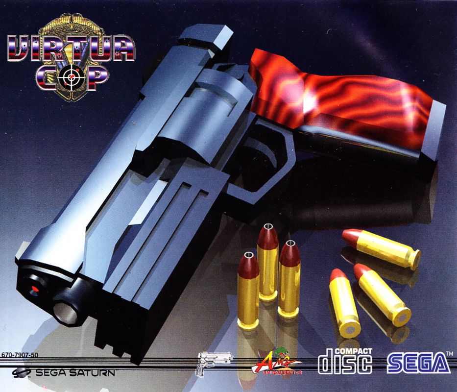 Virtua Cop cover or packaging material MobyGames