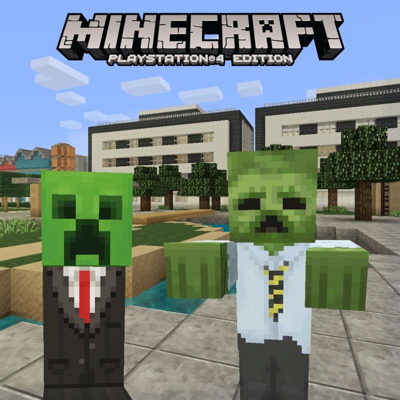 Front Cover for Minecraft: PlayStation 4 Edition - Minecraft City Texture Pack (PlayStation 4) (PSN release)