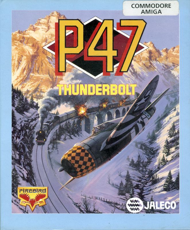 Front Cover for P47 Thunderbolt (Amiga)