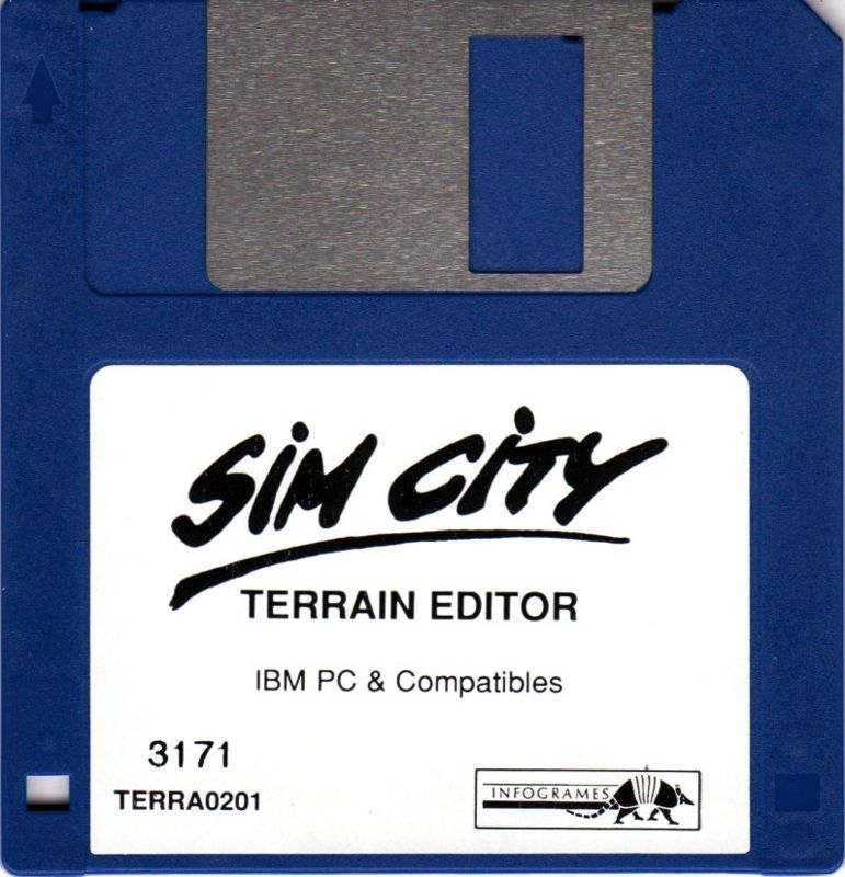Media for SimCity De Luxe (DOS): SimCity: Terrain Editor Disk