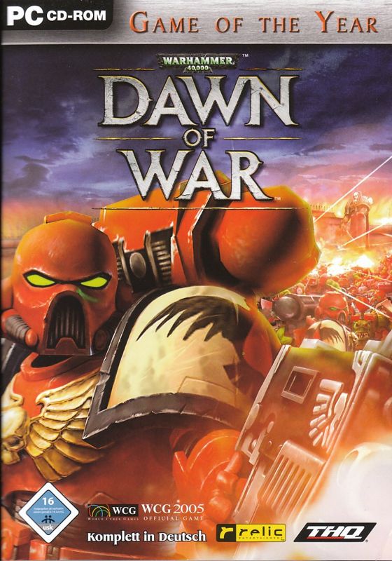 Front Cover for Warhammer 40,000: Dawn of War - Game of the Year (Windows)