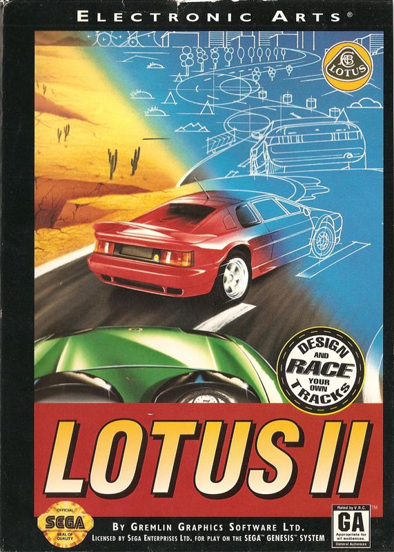 Front Cover for Lotus: The Ultimate Challenge (Genesis)