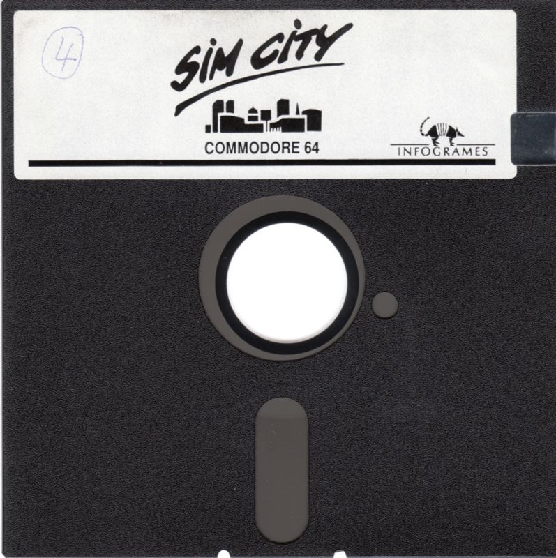 Media for SimCity (Commodore 64)