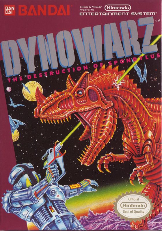 Front Cover for Dynowarz: Destruction of Spondylus (NES)