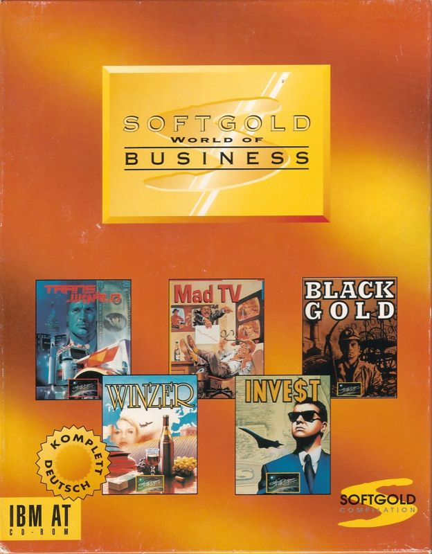 Front Cover for World of Business (DOS)