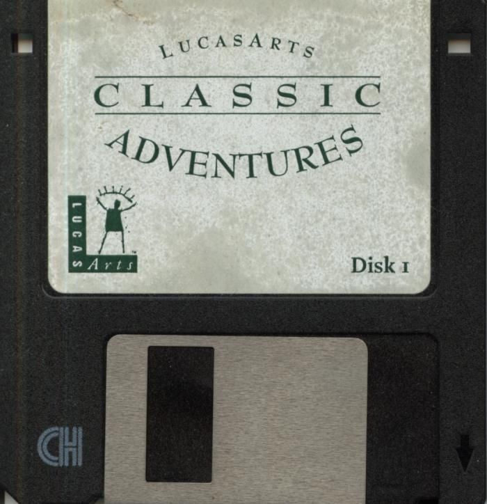 Media for LucasArts Classic Adventures (DOS): Disk 1/7