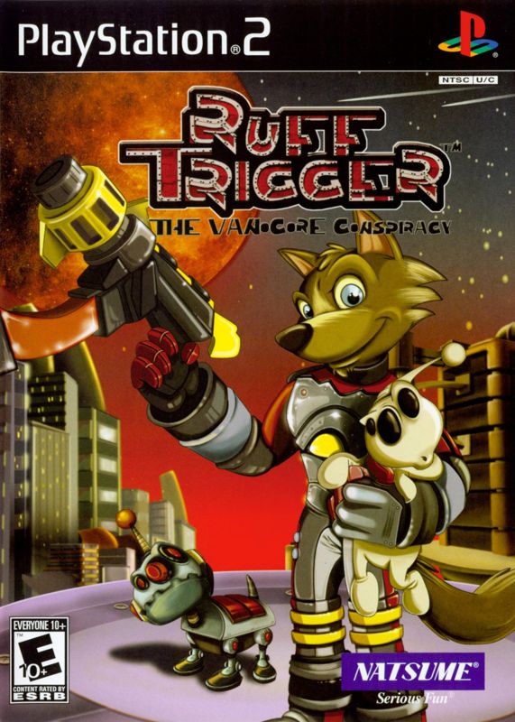 Front Cover for Ruff Trigger: The Vanocore Conspiracy (PlayStation 2)